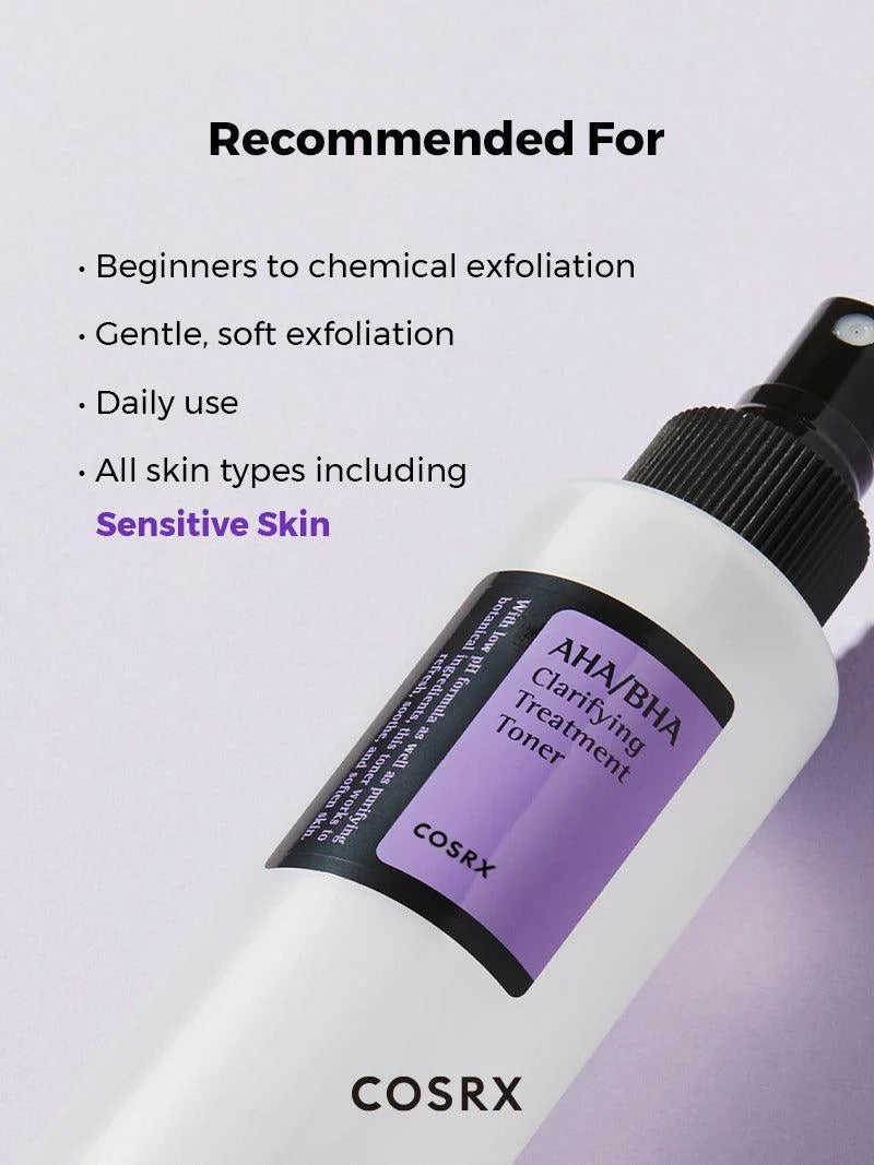 COSRX AHA BHA Clarifying Treatment Toner 5.07 fl oz 150 ml