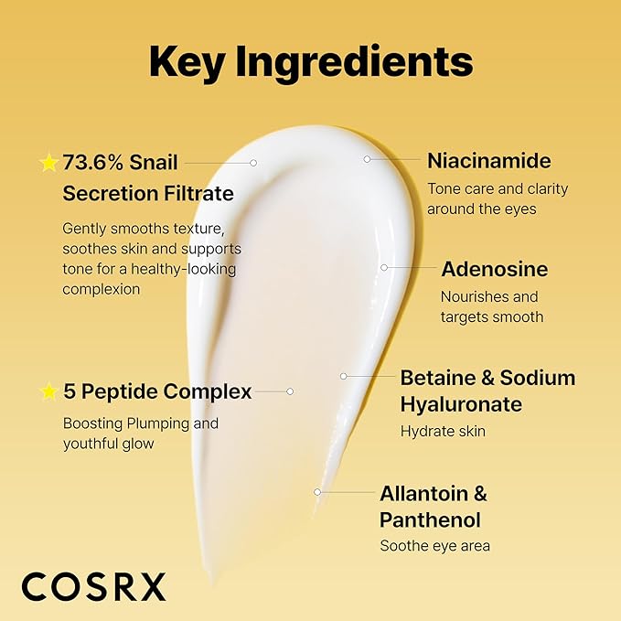 COSRX Advanced Snail Peptide Eye Cream 0.84 fl oz 25 ml