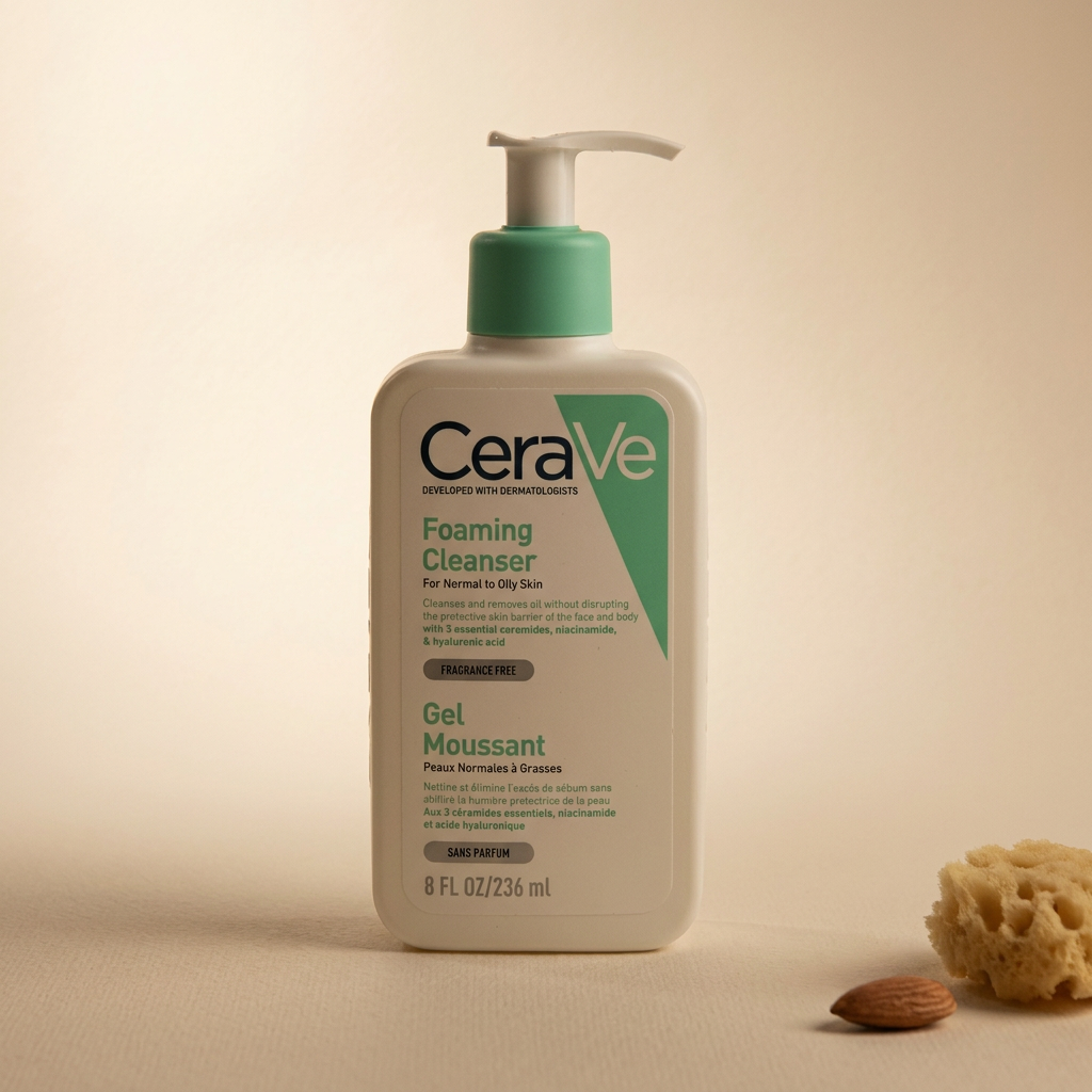 CeraVe Foaming Cleanser for Normal to Oily Skin 236ml
