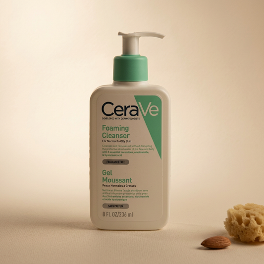 CeraVe Foaming Cleanser for Normal to Oily Skin 236ml