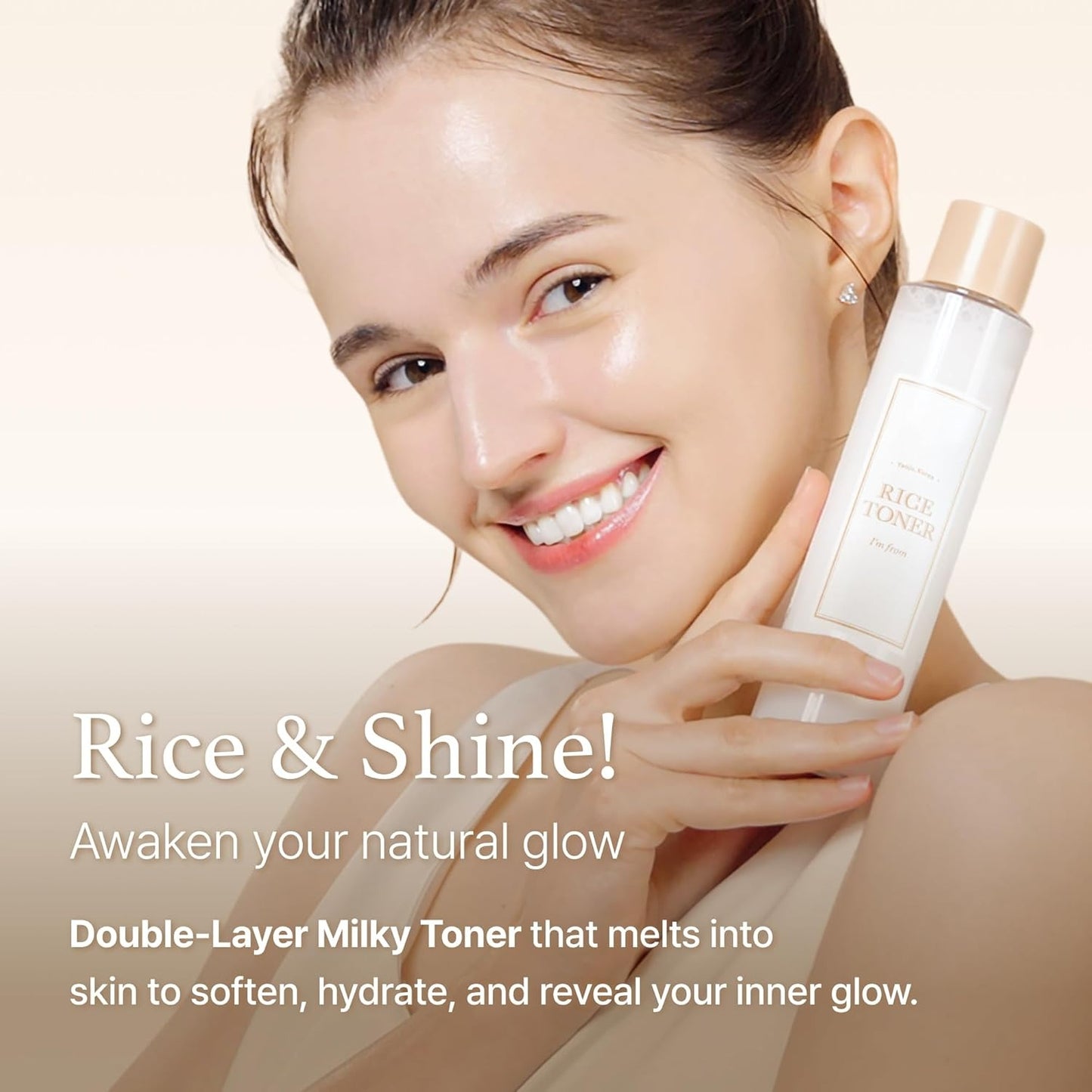 I'm from Rice Toner for Sensitive Skin 150 ml 5.07 Fl Oz