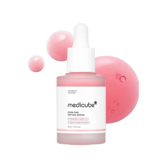 Medicube Salmon DNA PDRN Pink Peptide Serum, Pink glow serum, Peptide, Niacinamide, Hydrating & Mois