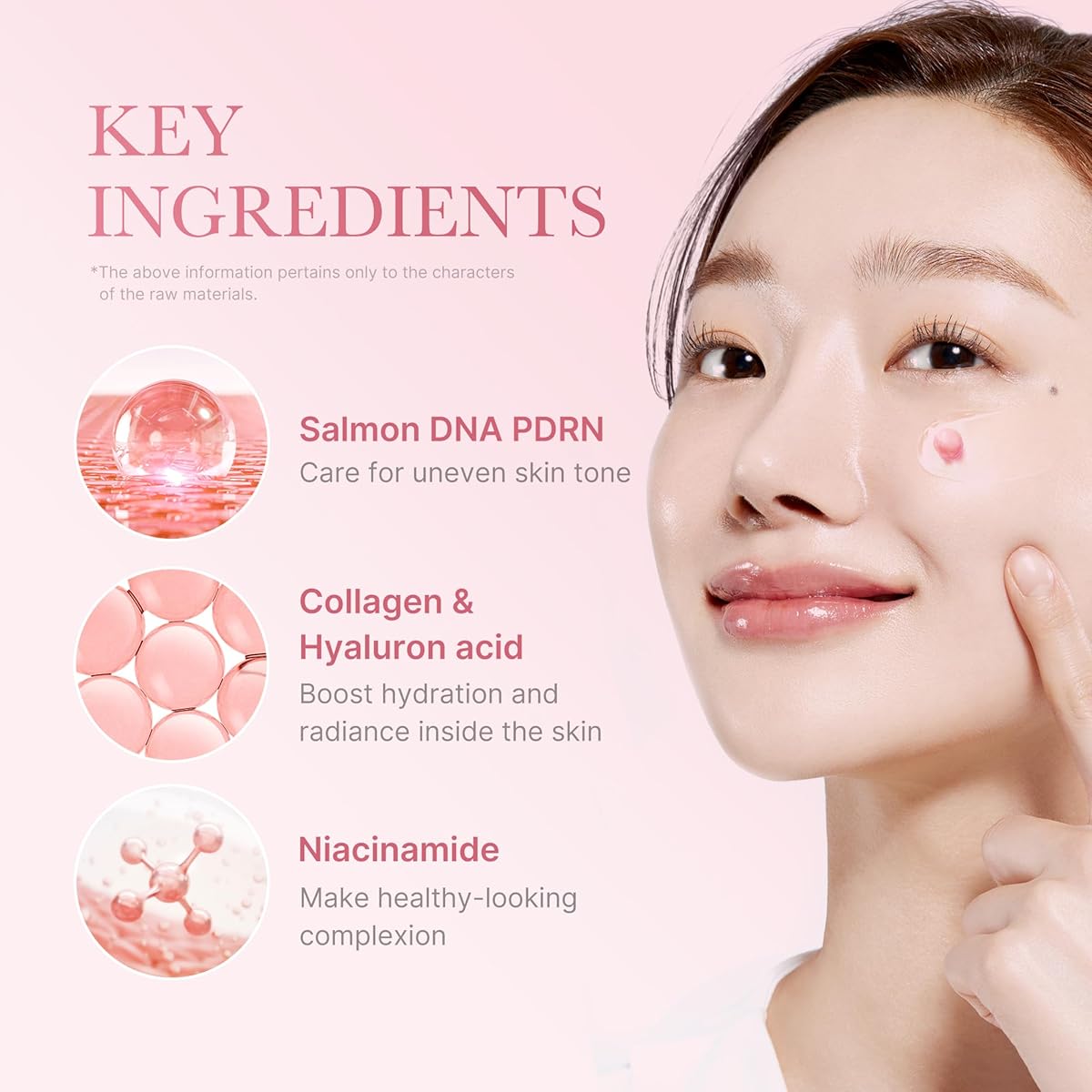 Medicube Salmon DNA PDRN Pink Peptide Serum, Pink glow serum, Peptide, Niacinamide, Hydrating & Mois
