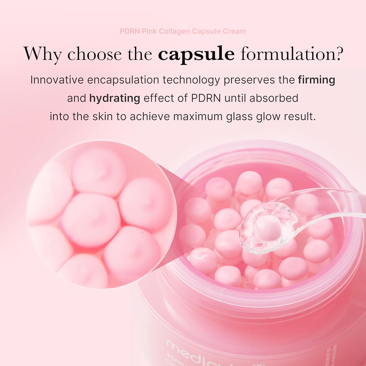 Medicube Salmon DNA PDRN Pink Peptide Serum, Pink glow serum, Peptide, Niacinamide, Hydrating & Mois